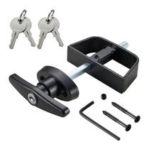 Fecho de porta Shed CZC AUTO, haste de 11 cm com 4 chaves