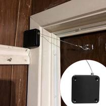 Fecho De Portas Automático Sem Furos Fechamento Deslizantes