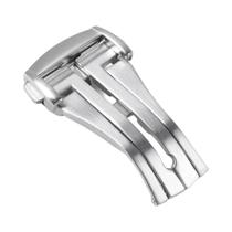 Fecho De Relógio Dobrável Em Aço Inoxidável 16mm 18mm 20mm Para Omega Seamaster, Acabamento Polido E