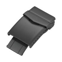 Fecho De Relógio Prata Preto 18mm 20mm 22mm Fivela Dobrável Em Aço Inoxidável 316L Para Homens E Fecho De Relógio Prata Preto 18mm 20mm 22mm Fivela Dobrável Em Aço Inoxidável 316L Para Homens E