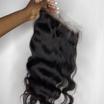 Fecho de renda BEEOS Body Wave 6x6 Real HD 22 polegadas preto natural Fecho de renda BEEOS Body Wave 6x6 Real HD 22 polegadas preto natural