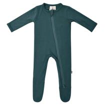 Fecho de zíper unissex Footies KYTE BABY, rayon, bambu 6-12M Fecho de zíper unissex Footies KYTE BABY, rayon, bambu 6-12M