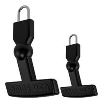 Fecho em T de reposição com zíper Pulls Jmoe USA para refrigeradores RTIC, pacote com 2