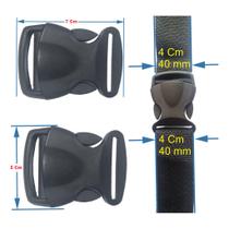 Fecho Engate Rápido Balão Plastico 40 Mm 4cm 30 Peças Fecho Engate Rápido Balão Plastico 40 Mm 4cm 30 Peças