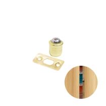 Fecho Esfera Para Porta Madeira E Alumínio 10 Mm Latonado