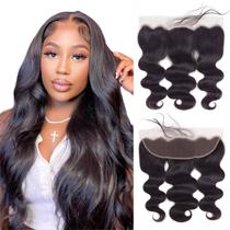 Fecho frontal de renda Boopwine Body Wave 14