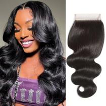 Fecho frontal de renda Smoothair Body Wave 45 cm 150% de densidade