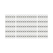 Fecho Giratório Em Formato De 8 Para Chaveiro, Acessórios De Joalheria, 30, 50, 100 Peças, Fecho