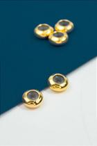 Fecho Gravata 10mm Banhado a Ouro 18k - 01 Unidade