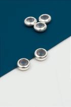 Fecho Gravata 10mm Prata 1000 - 01 Unidade Fecho Gravata 10mm Prata 1000 - 01 Unidade