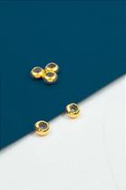 Fecho Gravata 6mm Banhado a Ouro 18k - 01 Unidade