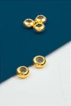 Fecho Gravata 8mm Banhado a Ouro - 01 Unidade