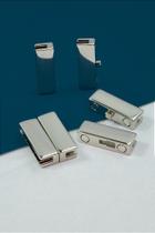 Fecho Ima Retangular Níquel Branco - 01 Unidade