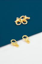 Fecho Lagosta 10mm em Ouro 18K - 10 Peças Fecho Lagosta 10mm em Ouro 18K - 10 Peças