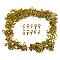 Fecho Lagosta FERRO - 10mm - 50 peças - Confecção de Bijuterias, colar, braceletes, pulseira