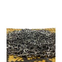 Fecho Lagosta FERRO - 14mm 50 peças - Modelo p/ Bijuterias, colar, pulseira, Braceletes