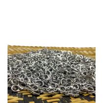 Fecho Lagosta FERRO - 14mm 50 peças - Modelo p/ Bijuterias, colar, pulseira, Braceletes