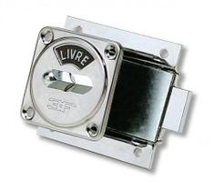 Fecho Livre Ocupado para Banheiro 262ZCR Cromado 3F