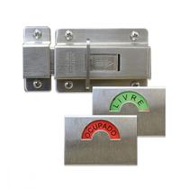 Fecho Livre/Ocupado Silvana 370/530 Cromado