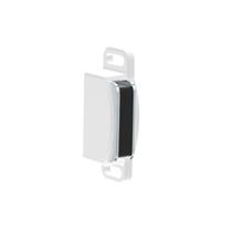 Fecho Magnético Branco Sem Chapa Para Porta de Armário Bigfer Fecho Magnético Branco Sem Chapa Para Porta de Armário Bigfer