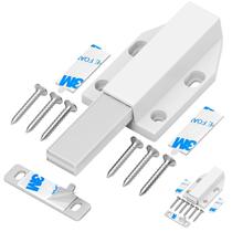 Fecho Magnético de Pressão Tonitrui Resistente Branco - Kit com 2 Unidades