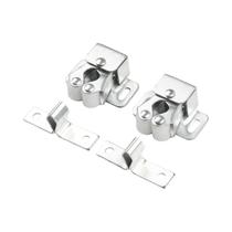 Fecho Magnético De Roda Dupla Com Mola Para Porta De Guarda-Roupa, Armário Baixo E Fixação Por Toque