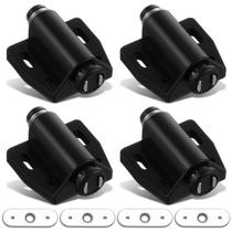 Fecho Magnético de Toque Xyembu 4 Peças Preto 4,6 x 3,8 cm Fecho Magnético de Toque Xyembu 4 Peças Preto 4,6 x 3,8 cm