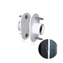 Fecho Magnético Imã Ferraggio Na Cor Branco Encartelado Para Portas E Janelas Stam