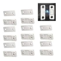 Fecho Magnetico Ima Inox 8 Peças Porta Armario Gaveta Janela Fecho Magnetico Ima Inox 8 Peças Porta Armario Gaveta Janela
