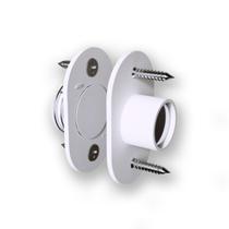 FECHO MAGNETICO IMÃ P/ PORTAS de embutir BRANCO