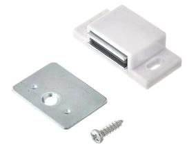 Fecho magnético MPJ 50631-R para venezianas, 15 lb, branco Fecho magnético MPJ 50631-R para venezianas, 15 lb, branco