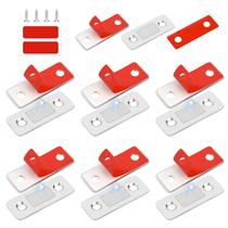Fecho Magnético para Porta de Armário Craftmetal, 6 Unidades, Aço Inoxidável