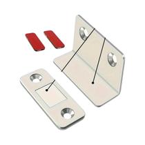 Fecho Magnético Para Porta, Montagem Invisível Sem Perfuração Para Armários E Portas Deslizantes Fecho Magnético Para Porta, Montagem Invisível Sem Perfuração Para Armários E Portas Deslizantes