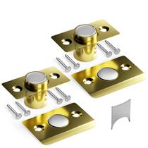Fecho Magnético para Porta Tonitrui Silencioso Dourado, Kit com 2 Fecho Magnético para Porta Tonitrui Silencioso Dourado, Kit com 2