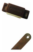 Fecho Magnético Porta Guarda Roupa E Armário Marrom 6 Peças
