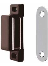 Fecho Magnético Porta Guarda Roupa E Armário Marrom 8 Peças