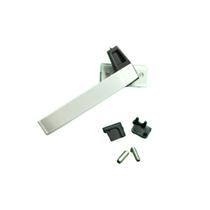 Fecho maxim-ar puxador alavanca aluminio branco linha 25 baguete