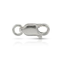Fecho Mosquetão Prata Maciça 925 P/ Corrente E Pulseiras Fc