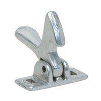 Fecho para Armário Allegion Ives Alumínio Natural 3,5x1,6x3,8 cm