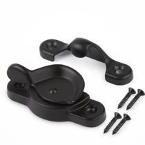 Fecho para Janela HASWARE em Metal Preto Resistente às Intempéries