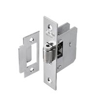 Fecho para porta de abrir com rolete auxiliar - brilhante - stam