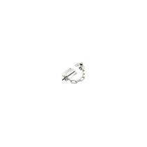 Fecho Pega Ladrao Cromado 8012 Blister - Brasfort Fecho Pega Ladrao Cromado 8012 Blister - Brasfort