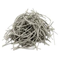 Fecho plastico amarrilho 8cm branco 1kg