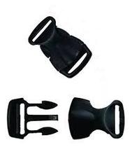 Fecho Plástico Balão 4 cm Preto - 01 Unidade