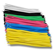 Fecho Plástico Sortido 12Cm 25Kg Lacre Reutilizável Para Sacos E Embalagens