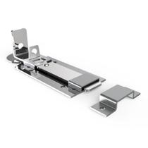 Fecho Porta Cadeado Inox 129,3 X 47mm Synter Fecho Porta Cadeado Inox 129,3 X 47mm Synter