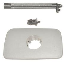 Fecho porta luvas sem chave com alojamento cinza gol/parati Fecho porta luvas sem chave com alojamento cinza gol/parati