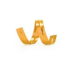 Fecho Prático Dourado G 7x30cm - 100 unidades - Cromus Fecho Prático Dourado G 7x30cm - 100 unidades - Cromus