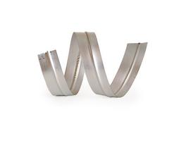 Fecho Prático Prata Fosco G 7x30cm - 100 unidades - Cromus Fecho Prático Prata Fosco G 7x30cm - 100 unidades - Cromus