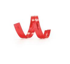 Fecho Prático Vermelho G 7x30cm - 100 unidades - Cromus Fecho Prático Vermelho G 7x30cm - 100 unidades - Cromus